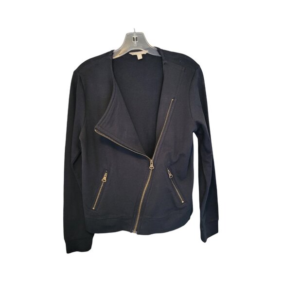 Banana Republic Factory Jackets & Blazers - Banana Republic Cross Zipper Pocket jacket black size M